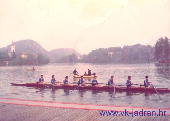 Bled 1988., Prvomajska regata, Perinovic, L. Kolega, Cupic, Antisin, Buterin, B. Milin, Kolega A., Bilic, Varga